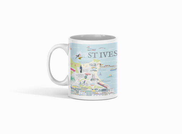 St Ives Illustrated Map