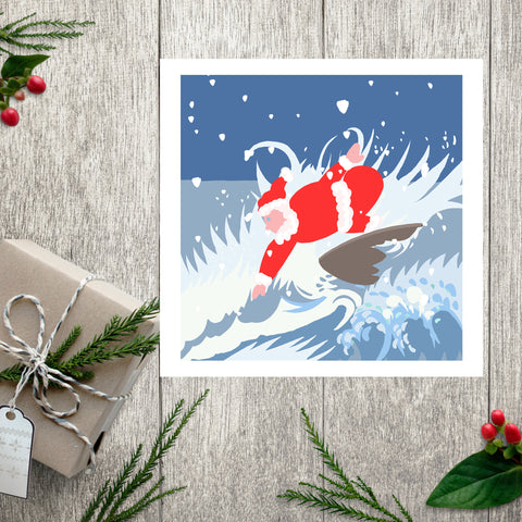 SURF SANTA available customised and on all products