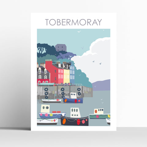 Tobermoray Isle of Mull  Shetland Isles Scotland