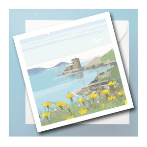 Isles of Scilly Cromwell's Tower Cornwall Card