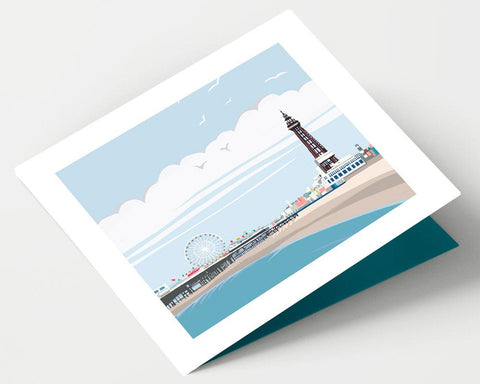 Blackpool Pier Card