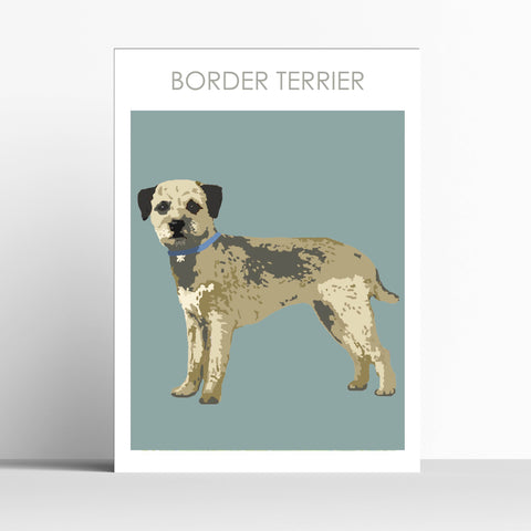 Border Terrier Print