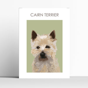 Cairns Terrier Print