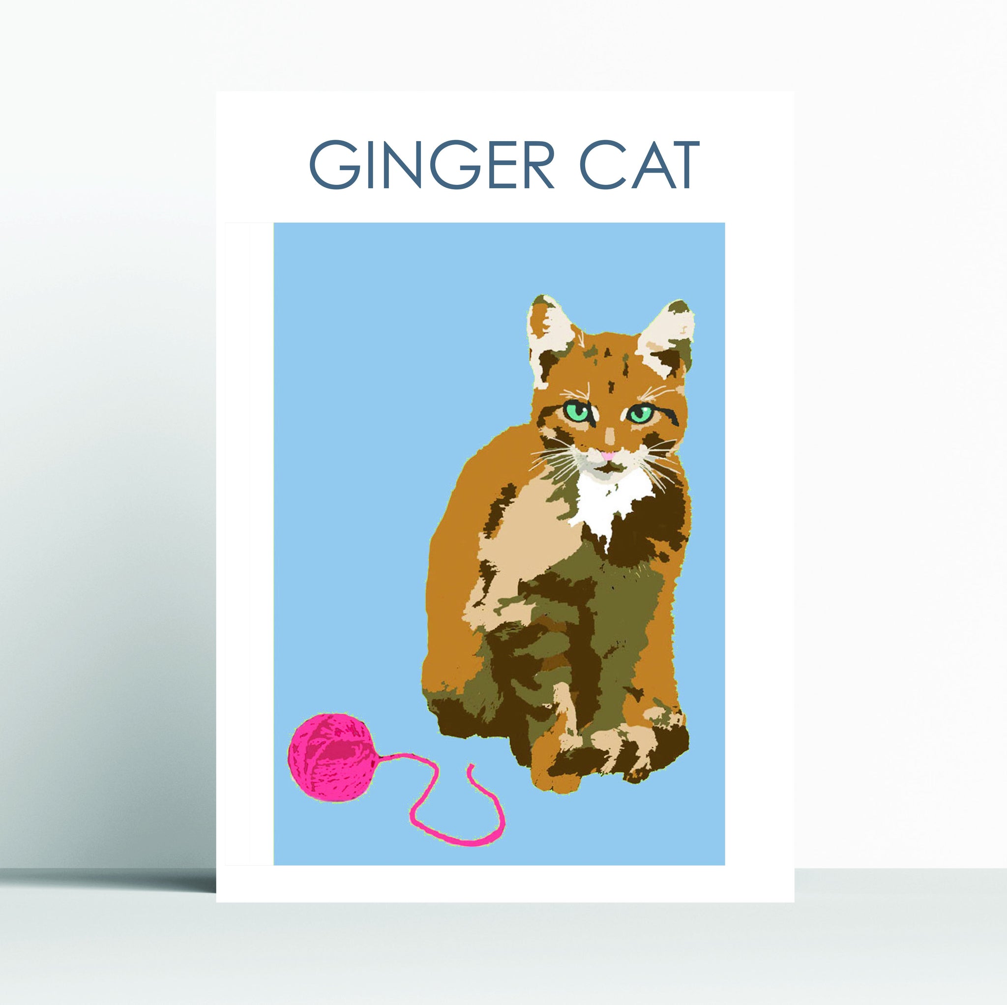 Ginger Cat Print