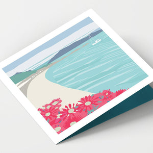 Isles of Scilly Beach  Cornwall Card