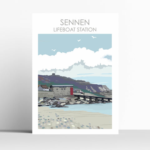 Sennen Lifeboat Station Cornwall