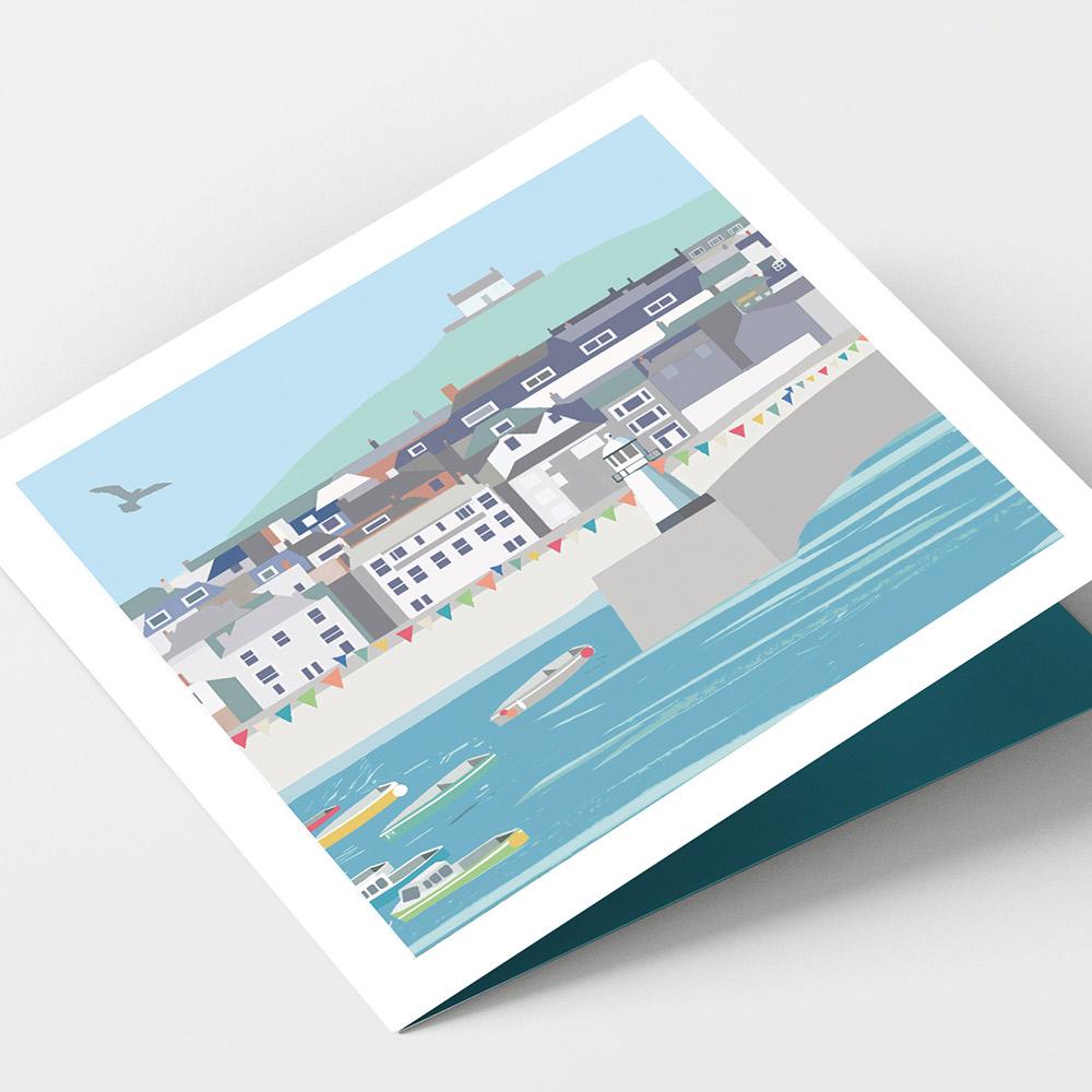 St Ives Island Cornwall Card
