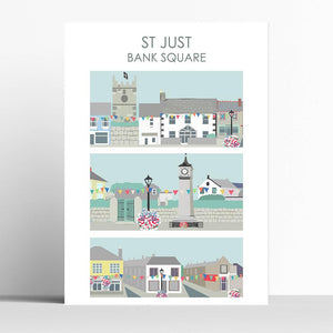 St Just Bank Square Cornwall