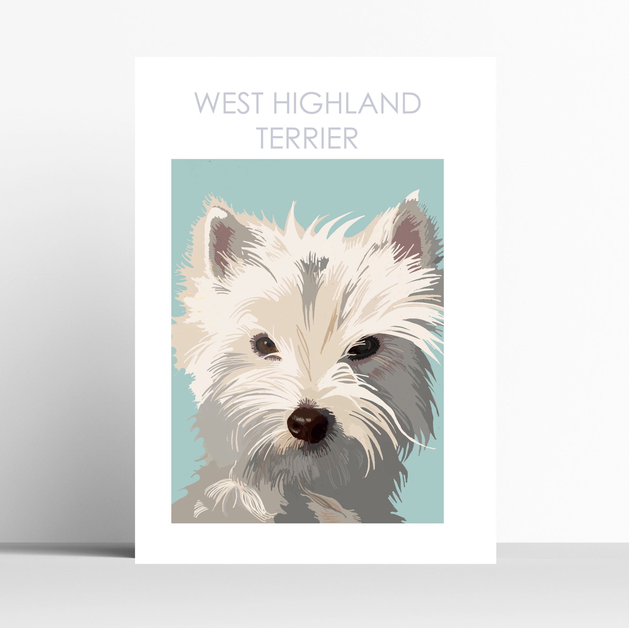 West Highland terrier Print
