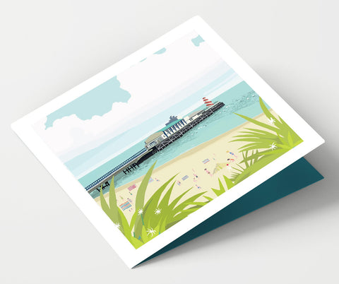 Bournemouth Pier Dorset Card