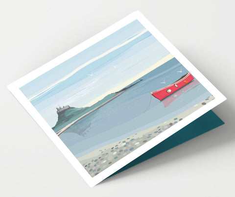 Holy Island Lindisfarne Card