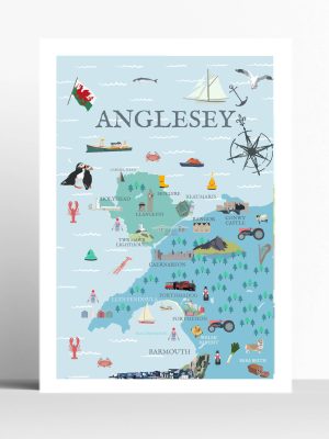ANGLESEY MAP
