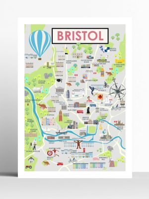 BRISTOL CONTEMPORARY MAP