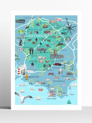 Dartmoor Map