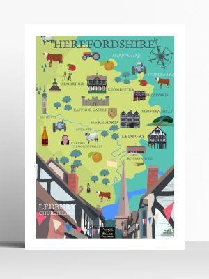 HEREFORDSHIRE MAP
