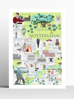 NOTTINGHAM MAP