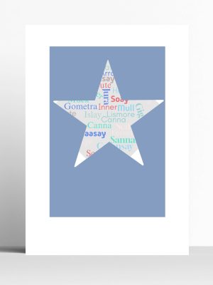 CORNFLOWER STAR COLOUR SCENE Word Cloud